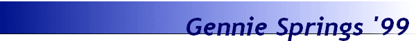 Gennie Springs '99